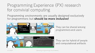 Rethinking Programming "Environment" (Convivial Computing Salon 2020)