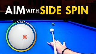 Pool Lesson | How to Aim With Side Spin