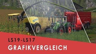 Graphic Comparison  I  FS19 vs FS17