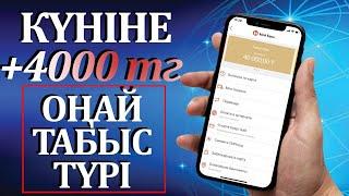 ИНТЕРНЕТТЕН АКША ТАБУ! ОНЛАЙН КҮНІНЕ 4000 ТЕНГЕ!