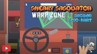 Sneaky Sasquatch Info - All 3 Arcade Games Walkthrough, Secret Warp Zone, and Go-Kart