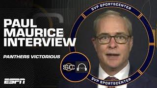 Paul Maurice at a loss for words after the Panthers' Stanley Cup victory  | SC with SVP