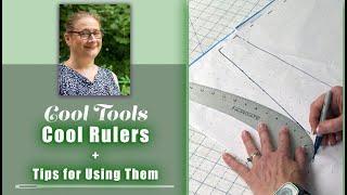 Cool Tools:   Essential Rulers & How to Use Them to Trace a Pants Pattern