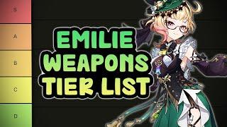 Emilie Weapons (Polearms) Tier List | Genshin Impact 4.8
