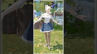 FFXIV Cute Miqo'te Dance #shorts #FF14 #FFXIV