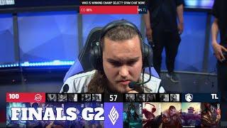 100 Thieves vs Team Liquid - Game 2 | Grand Finals Playoffs S11 LCS Summer 2021 | 100 vs TL G2