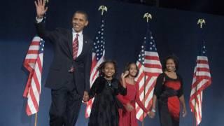 President-Elect Barack Obama on Election Night