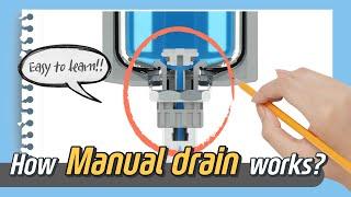 How Manual drain works?