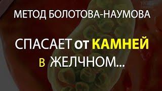 ИЗБАВИТЬСЯ ОТ КАМНЕЙ В ЖЕЛЧНОМ И ПОЧКАХ по методу академика БОЛОТОВА