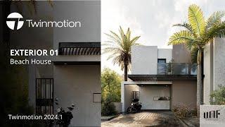 Twinmotion | Exterior Render Tutorial 04 | Path Tracer