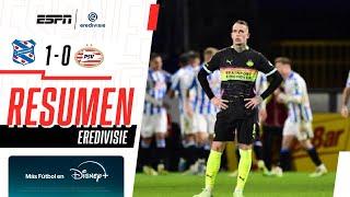 Resumen I Heerenveen 1-0 PSV I Eredivisie I Los líderes caen con todo y 'Chucky' Lozano