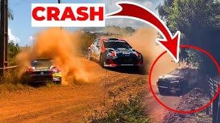 CRASHES  MISTAKES  Petrobras Rally Trans Itapúa 2025 | DAY 2 Highlights