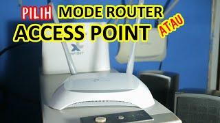 TP-Link TL WR840N - Perbedaan Mode Router dan Access Point, Mana Yang Paling Stabil #wr840n #tplink