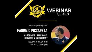 AS Roma U17 - Game Model, Principles & Methodology - Fabrizio Piccareta