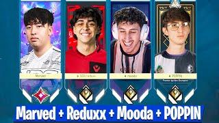 Can This 4 Stack with Mooda, SEN Reduxx, Marved & P0PPIN win a ranked game together?