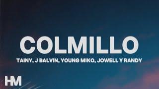 Tainy, J Balvin, Young Miko, Jowell y Randy - Colmillo (Letra/Lyrics) || DATA