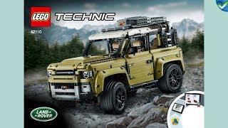 42110 产品 Land Rover Defender模型 LEGO® Technic 大厦指示 来自Brickmanuals手册档案