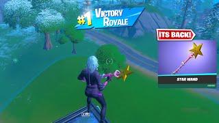 STAR WAND Pickaxe Gameplay in Fortnite Chapter 3! (12 Kills Solo Arena Win)