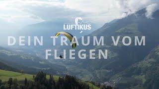 Gleitschirmfliegen lernen | Imagefilm Flugschule LUFTIKUS, Stuttgart