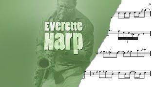 "Just Like Ole Times" - Everette Harp -  Alto Sax Transcription 