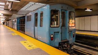 [Montréal Métro] RARE SIGHT - MR-63 Vacuum Train Spotted At Berri-UQAM