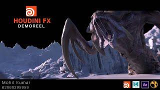 Houdini FX Demoreel 2021 Updated