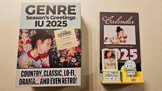 아이유 (IU) 2025 Season's Greetings "Genre" Calendar Unboxing