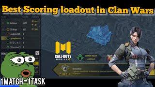 Best Scoring Loadout to get more Clan Wars Points in Call of Duty: Mobile