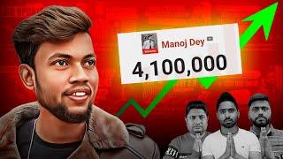 How Manoj Dey is BEATING Every YouTube Channel in His Niche!