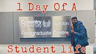 1 Day Of A Student Life In London | Coventry University | London Student Union | International