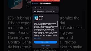 iOS 18 RC update released
