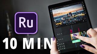Learn Adobe Rush in 10 MINUTES | ALL YOU NEED TO KNOW! 