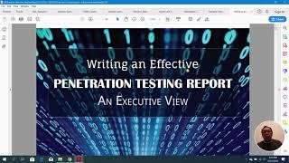 Tutorial: Writing An Effective Penetration Testing Report