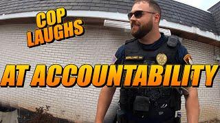 ***NEW Johnny 5-0 Content*** Cop laughs at accountability - Ramsey NJ police