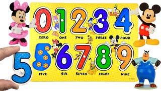 Learn Numbers and Counting with Mickey and Friends | Best Preschool Toddler Fun Toy Learning Video