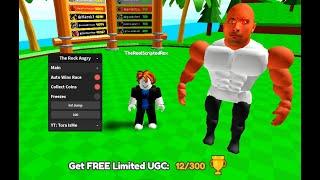 (FREE UGC) Don't Make The Rock Angry OP NEW