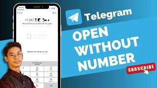 Telegram Open Without Number !