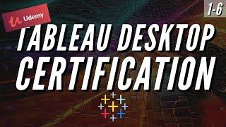 1-6 Tableau Certification 3 Levels - (Include Links and PDF's)