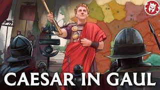 Caesar in Gaul - Roman History DOCUMENTARY