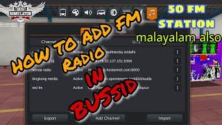 How to activate radio in BUSsid    ( bus simulator indonesia)