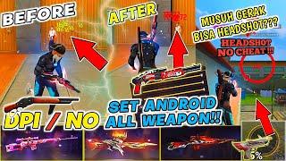 SENSITIVITAS FF HEADSHOT PEPENG‼️AIM NO LENGKET , ENAK DI DRAG SET ANDROID