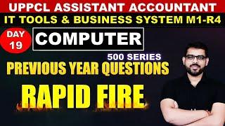 COMPUTER MCQ'S -19 | IT TOOLS & BUSINESS SYSTEM | Previous Year Questions | By Dheerendra Singh Sir