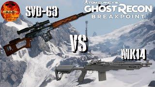 Ghost Recon Breakpoint - SVD-63 VS MK14 - Which One Wins?