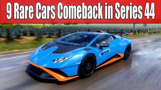 9 Rare Cars Comeback in Series 44 High Performance - Forza Horizon 5