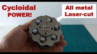 DIY Cycloidal Laser-Cut All-Metal Robotic Actuator:  Durable!