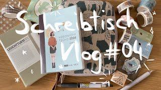 Schreibtischvlog #04 | Hobonichi Daily-Journal, Planer- & Journalingsystem