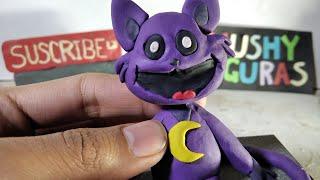 Catnap (Poppy Playtime) de plastilina/ How to make Catnap with clay sculpting