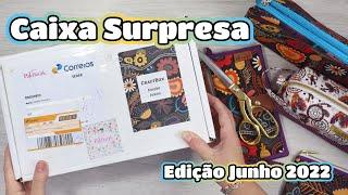 CAIXA SURPRESA - CraftBox  Edição Junho 2022 | Atelier LoveYu