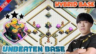 TOP 10 NEW TH14 HYBRID BASE + REPLAY || TH14 HYBRID BASE ANTI 3 STAR || TH14 BASE UPDATE 5/23/24