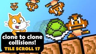 Clone Collision Tricks | Koopa & Shells | Tile Scrolling Platformer e17